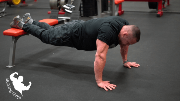 Decline Pushups--Most important types of pushups for grow muscles://bulkingninja.com/