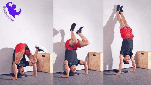 variations in handstand ups ups