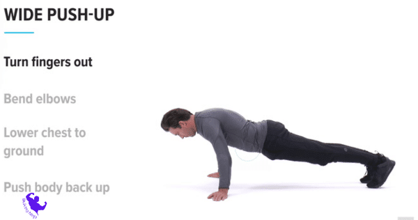 how to do wide pushups-Are Wide Grip Push Ups Better For Grow Muscle://bulkingninja.com/